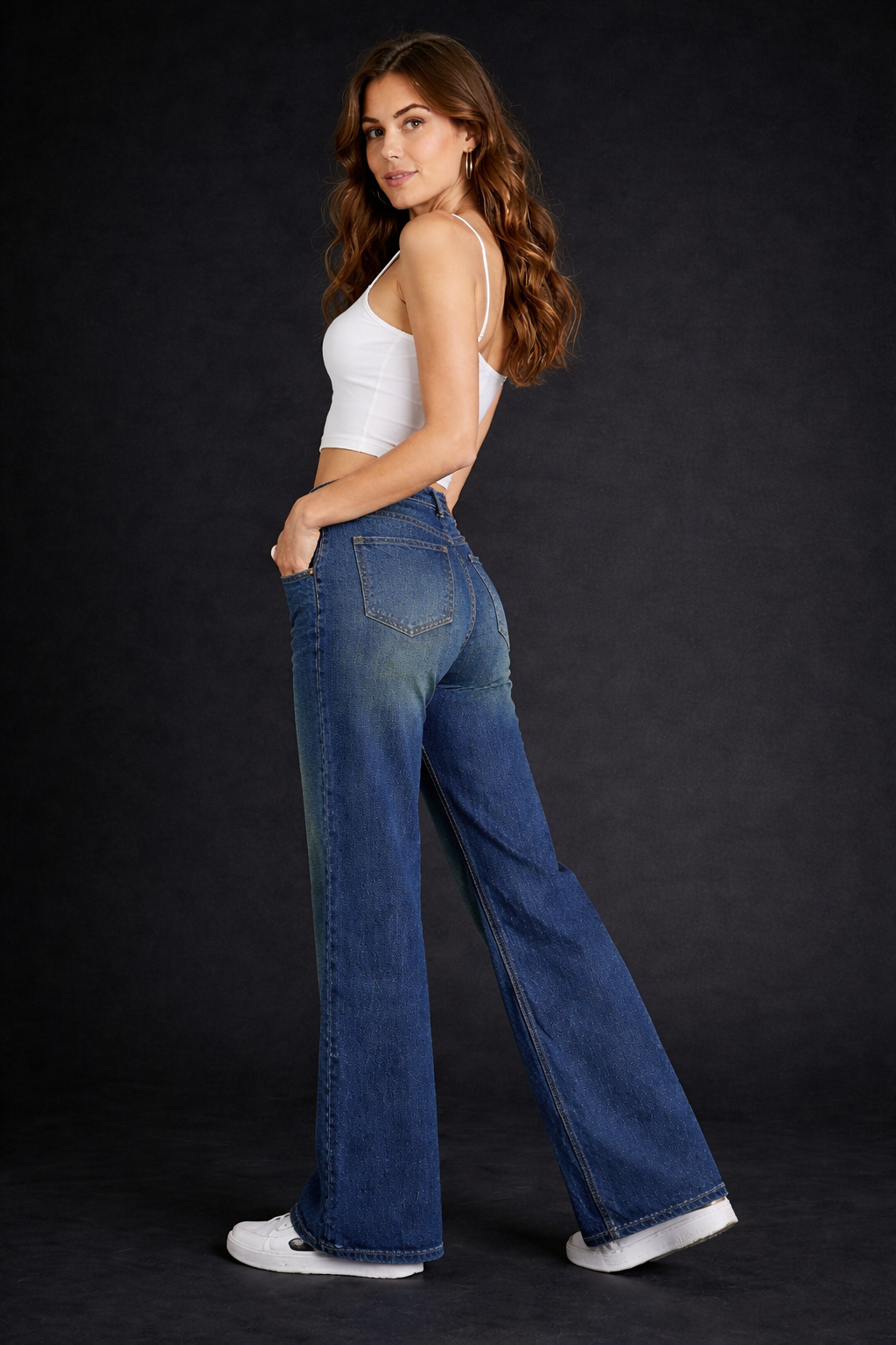 Wide Leg Vintage denim jeans
